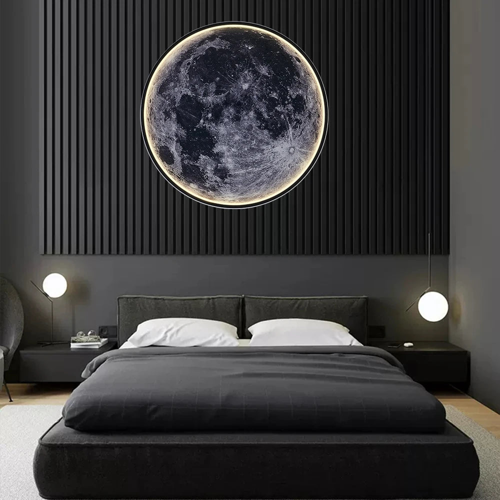 Moon Wall Light 3D Wall Light Remote Control