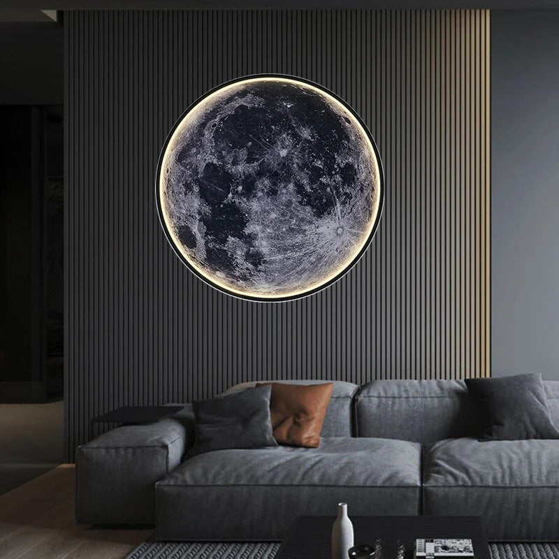 Moon Wall Light 3D Wall Light Remote Control