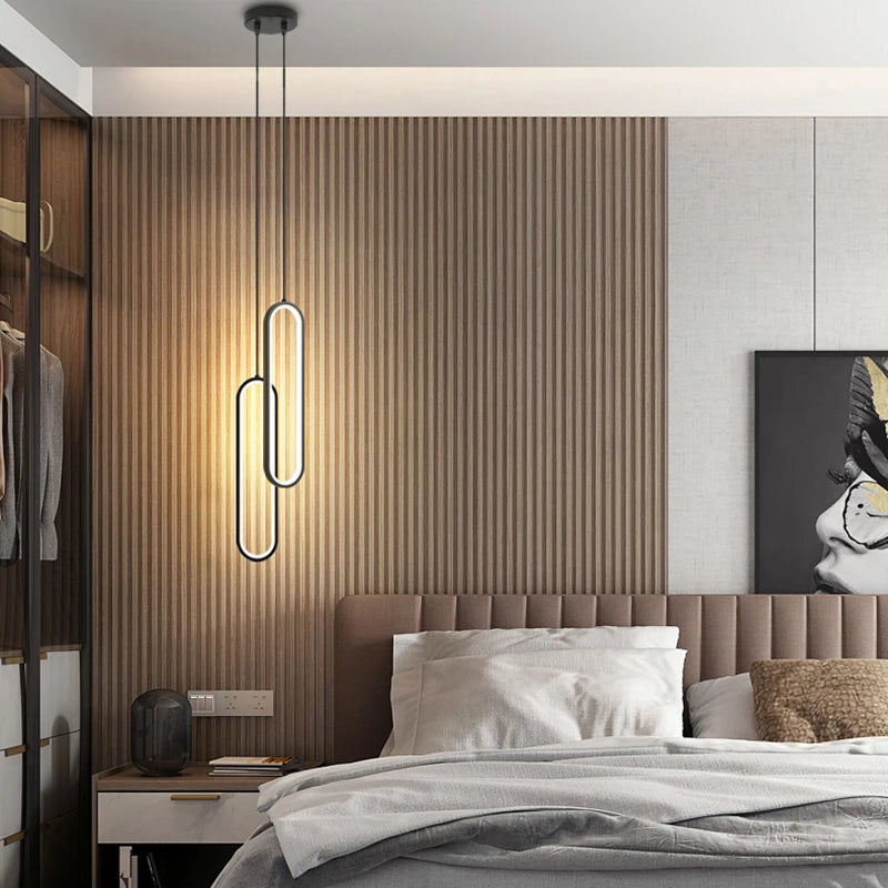 Modern Minimalist LED Pendant Light Chandelier
