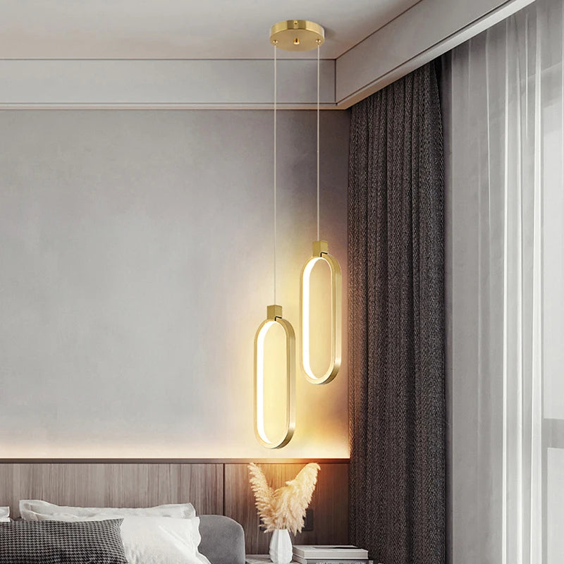 Modern Minimalist LED Pendant Light Chandelier