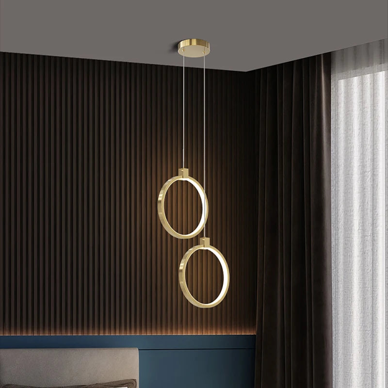 Modern Minimalist LED Pendant Light Chandelier