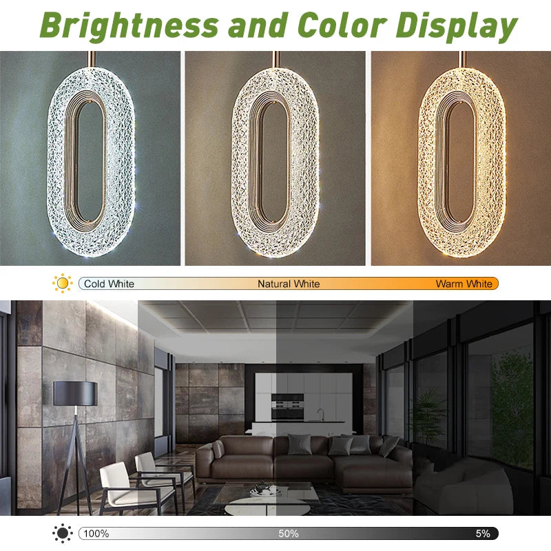 Stylish LED Pendant Lights Hanging Lamp