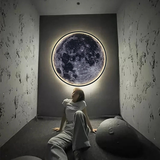 Moon Wall Light 3D Wall Light Remote Control