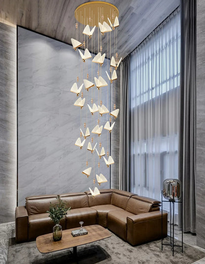 Butterfly Led Pendant Lights Nordic